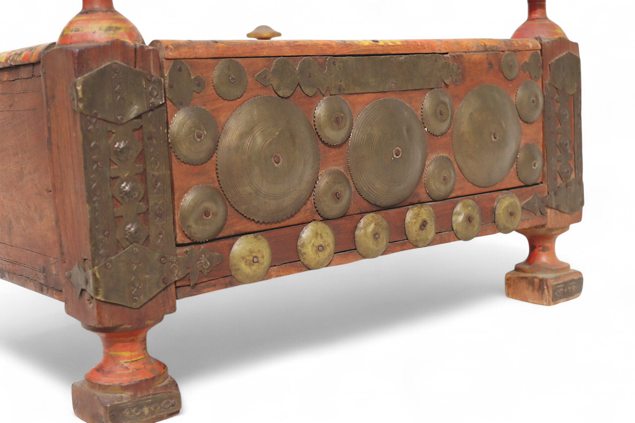 Antik  Teetisch   Mit Geheimfach aus  Afghanistan Nr-25A