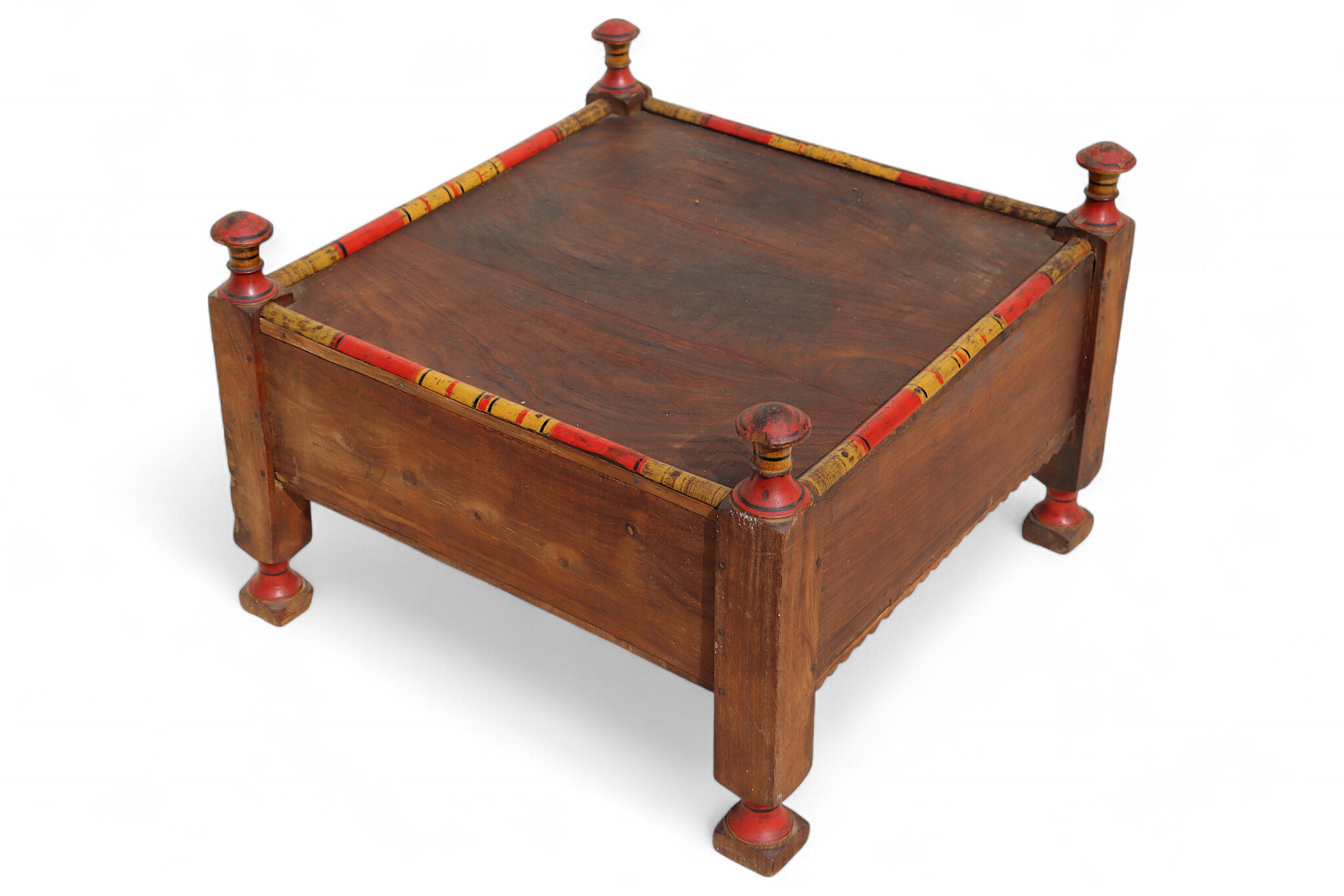 Antik  Teetisch   Mit Geheimfach aus  Afghanistan Nr-25B