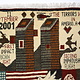 80x60 cm Afghanistan U.S.A 11 september 2001 Newyork world trade center afghan Kriegteppich  Nr.25 - C