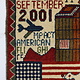 80x60 cm Afghanistan U.S.A 11 september 2001 Newyork world trade center afghan Kriegteppich  Nr.25 - D