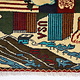 80x60 cm Afghanistan U.S.A 11 september 2001 Newyork world trade center afghan Kriegteppich  Nr.25 - G