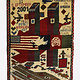 80x60 cm Afghanistan U.S.A 11 september 2001 Newyork world trade center afghan Kriegteppich  Nr.25 - H