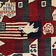 80x60 cm Afghanistan U.S.A 11 september 2001 Newyork world trade center afghan Kriegteppich  Nr.25 - H
