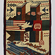 80x60 cm Afghanistan U.S.A 11 september 2001 Newyork world trade center afghan Kriegteppich  Nr.25 - j