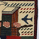 80x60 cm Afghanistan U.S.A 11 september 2001 Newyork world trade center afghan Kriegteppich  Nr.25 - j