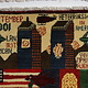 80x60 cm Afghanistan U.S.A 11 september 2001 Newyork world trade center afghan Kriegteppich  Nr.25 - L