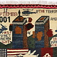 80x60 cm Afghanistan U.S.A 11 september 2001 Newyork world trade center afghan warrug No:25 - Copy