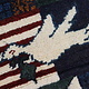 80x60 cm Afghanistan U.S.A 11 september 2001 Newyork world trade center afghan warrug No:25 - Copy