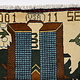 80x60 cm Afghanistan U.S.A 11 september 2001 Newyork world trade center afghan Kriegteppich  Nr.25 - Q