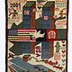 80x60 cm Afghanistan U.S.A 11 september 2001 Newyork world trade center afghan warrug No:25 - T