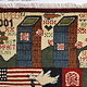 80x60 cm Afghanistan U.S.A 11 september 2001 Newyork world trade center afghan warrug No:25 - T