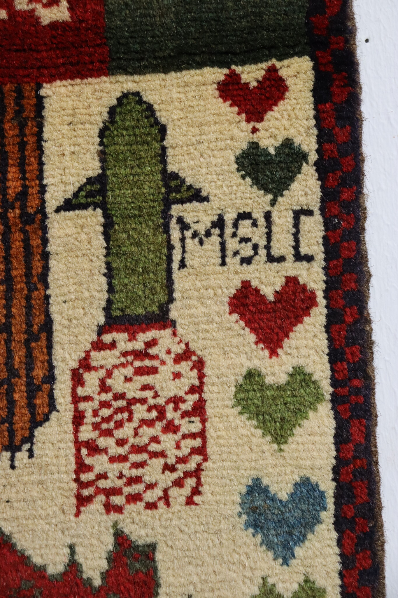 80x60 cm Afghanistan U.S.A 11 september 2001 Newyork world trade center afghan Kriegteppich  Nr.25 - T