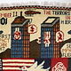80x60 cm Afghanistan U.S.A 11 september 2001 Newyork world trade center afghan warrug No:25 - X