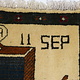 80x60 cm Afghanistan U.S.A 11 september 2001 Newyork world trade center afghan Kriegteppich  Nr.25 - Y