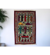 hand-knotted Warrug from Afghanistan No:25/12257