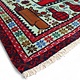 130x85 cm Afghan Warrug Kriegteppich Handgeknüpf Teppich Rug Afghanistan 12257