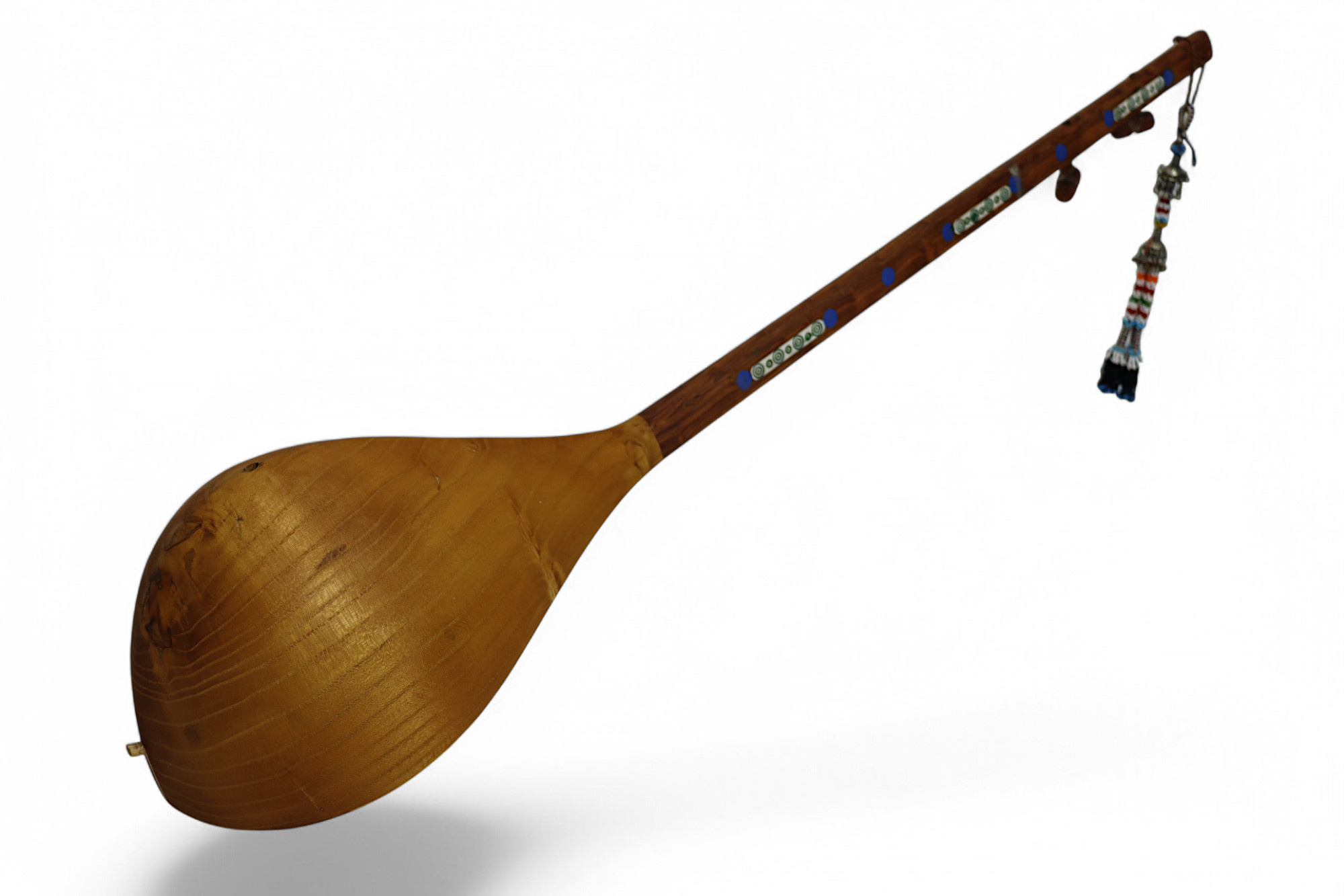 exotische traditionelle Volksmusikinstrument aus Nord Afghanistan samangan Dotar Afghan dambora Dombra dutar دمبوره استا نبی سمنگانی Nr-25 mit Pickup