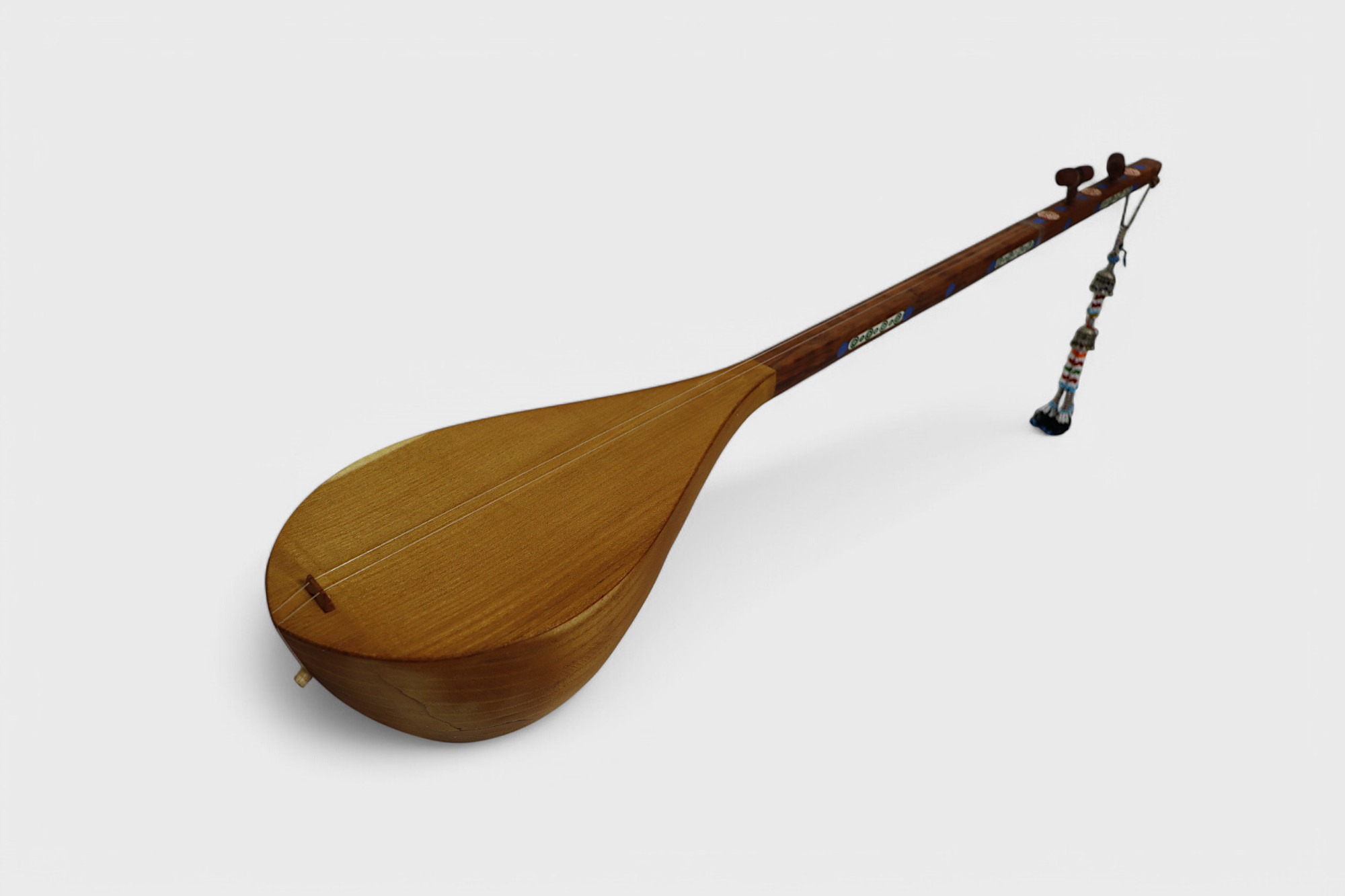 exotische traditionelle Volksmusikinstrument aus Nord Afghanistan samangan Dotar Afghan dambora Dombra dutar دمبوره استا نبی سمنگانی Nr-25 mit Pickup