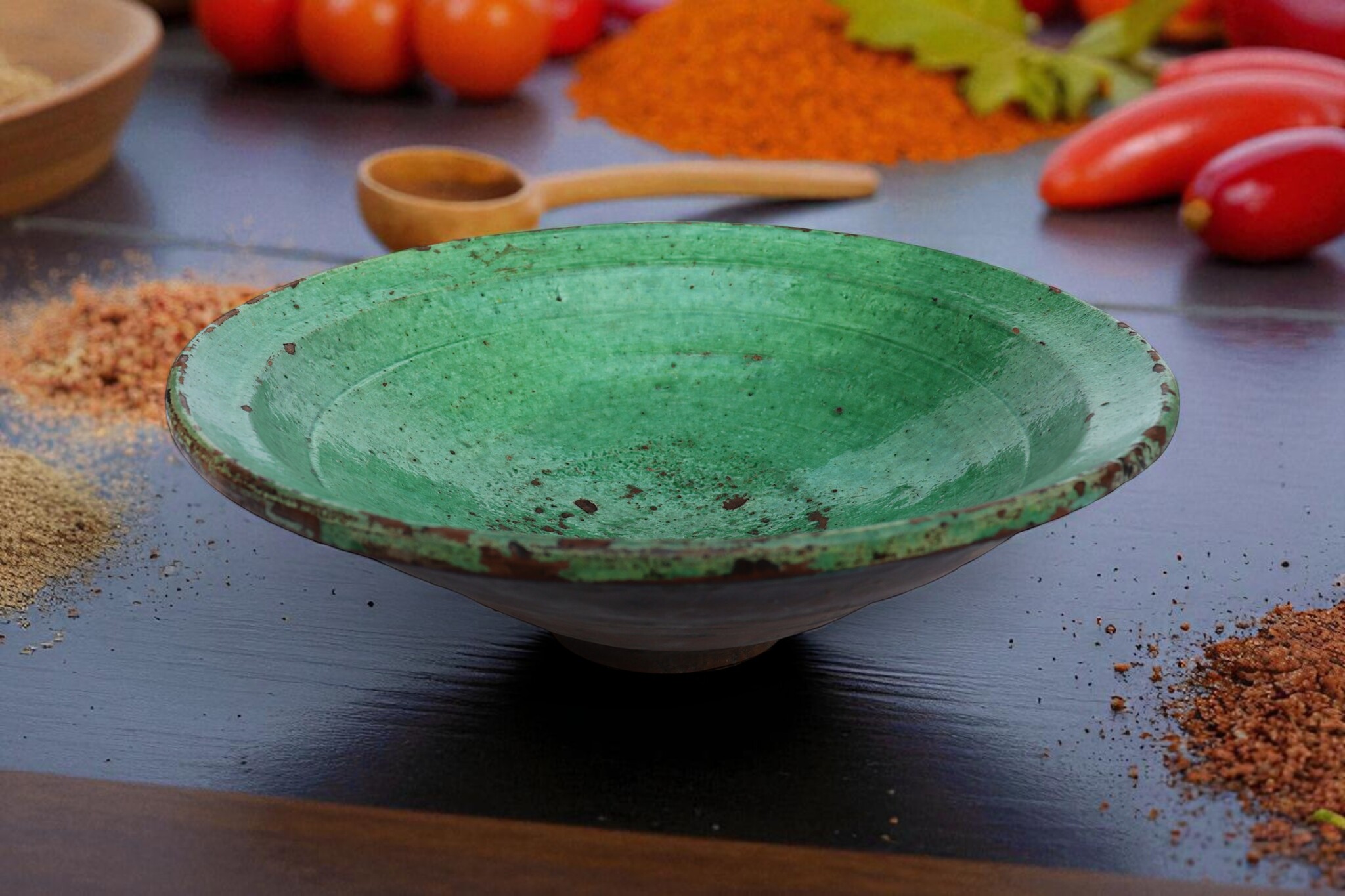 Antique handmade Clay Bowls pottery bowl plate from Swat valley Pakistan south Afghanistan No:25A-2