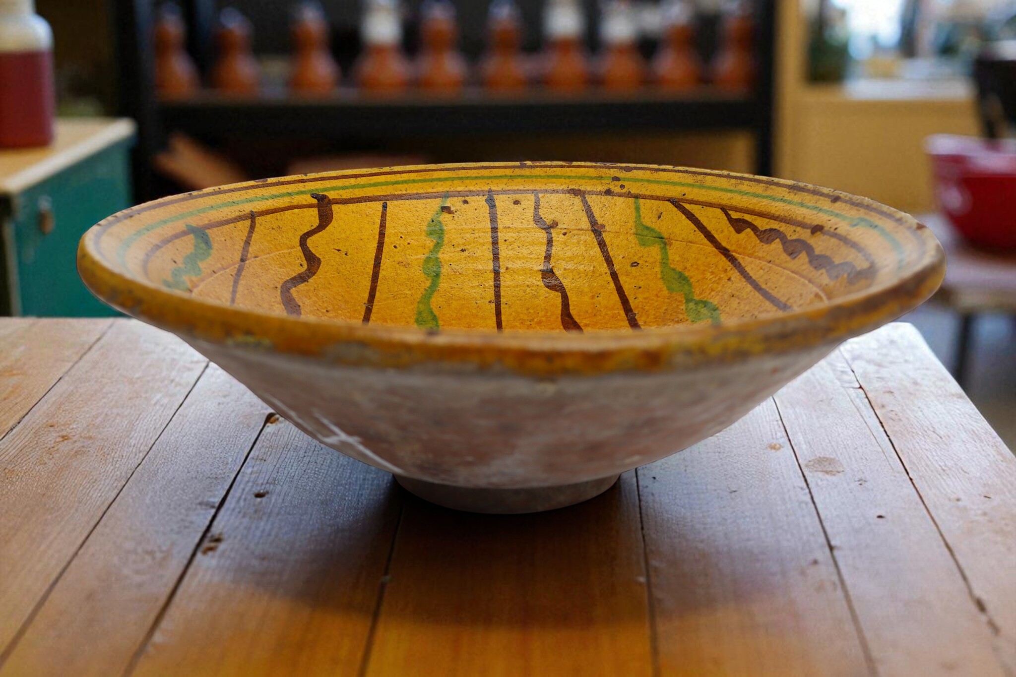 Antique handmade Clay Bowls pottery bowl plate from Swat valley Pakistan south Afghanistan No:25A-4