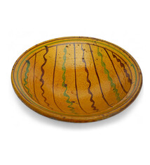 antik handgefertigt Keramik Teller aus Swat-Tal Pakistan und Südafghanistan 25A-4