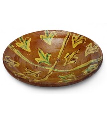 Antique handmade Clay Bowls pottery bowl plate from Swat valley Pakistan south Afghanistan No:25A- 7