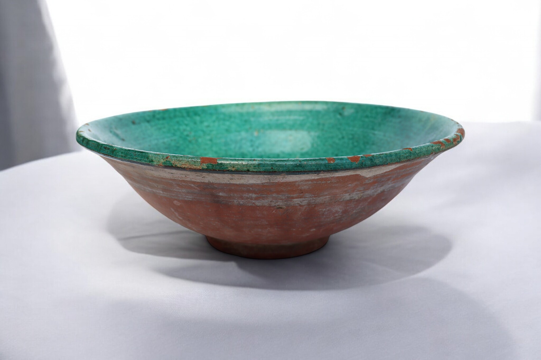 Antique handmade Clay Bowls pottery bowl plate from Swat valley Pakistan south Afghanistan No:25A-8