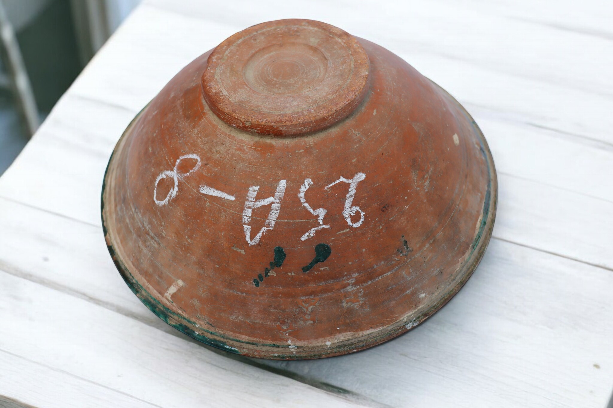Antique handmade Clay Bowls pottery bowl plate from Swat valley Pakistan south Afghanistan No:25A-8