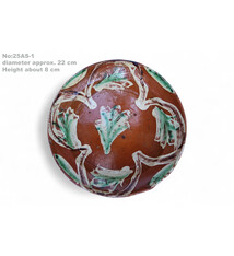 Antique handmade Clay Bowls pottery bowl plate from Swat valley Pakistan south Afghanistan No:25AS