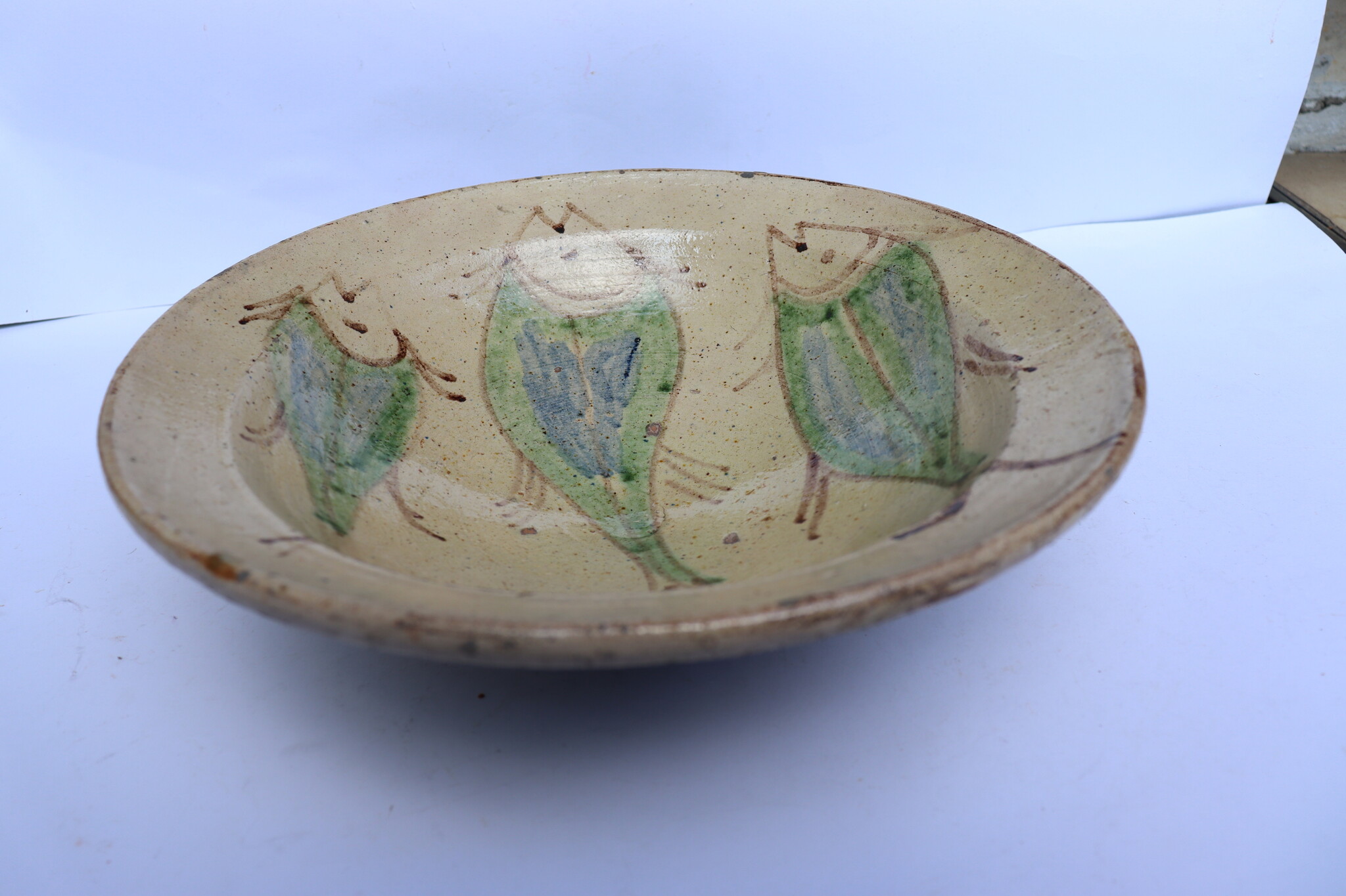 handmade Clay Bowls pottery bowl plate from Swat valley Pakistan south Afghanistan No:25N-1