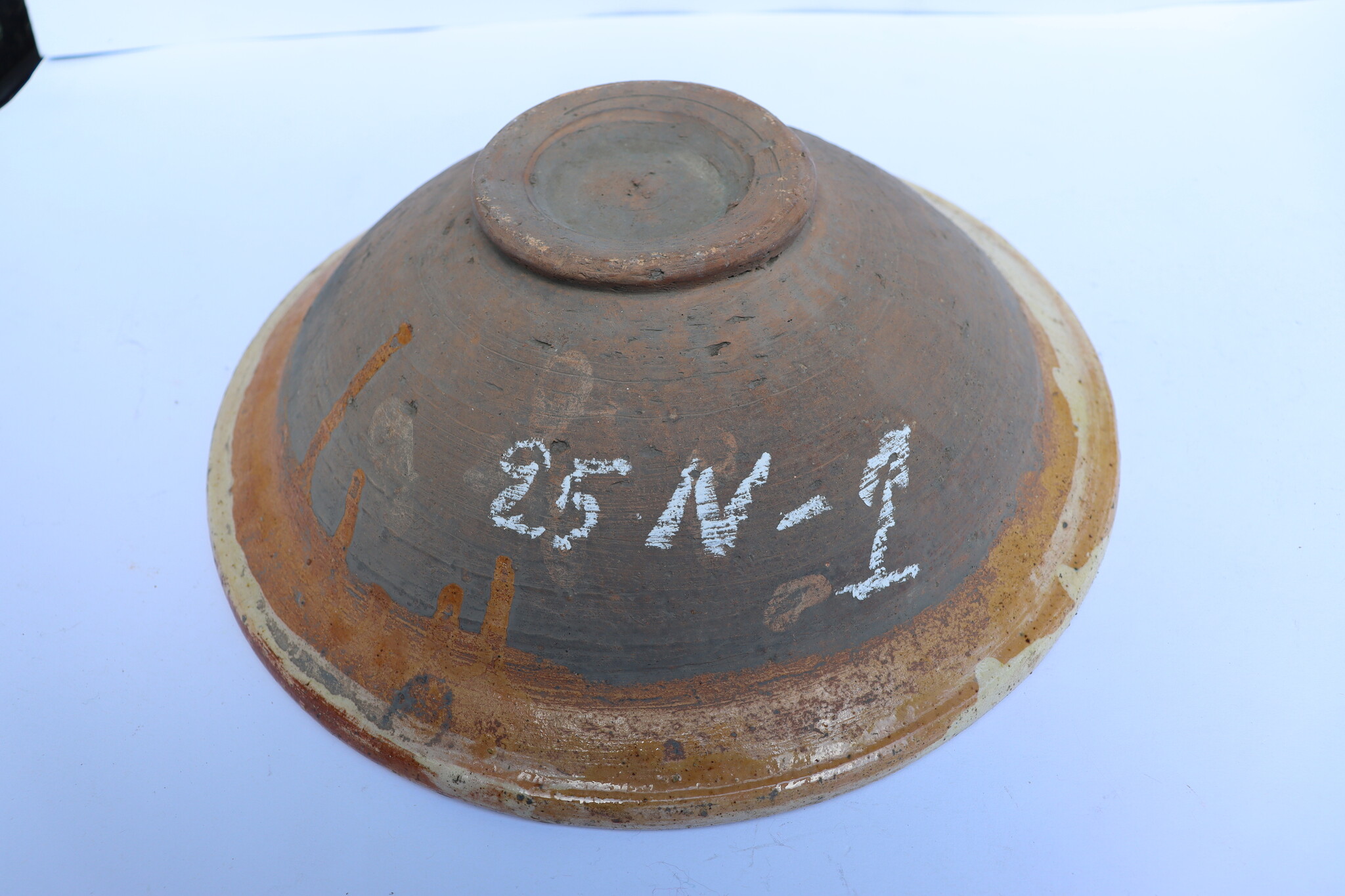 handmade Clay Bowls pottery bowl plate from Swat valley Pakistan south Afghanistan No:25N-1