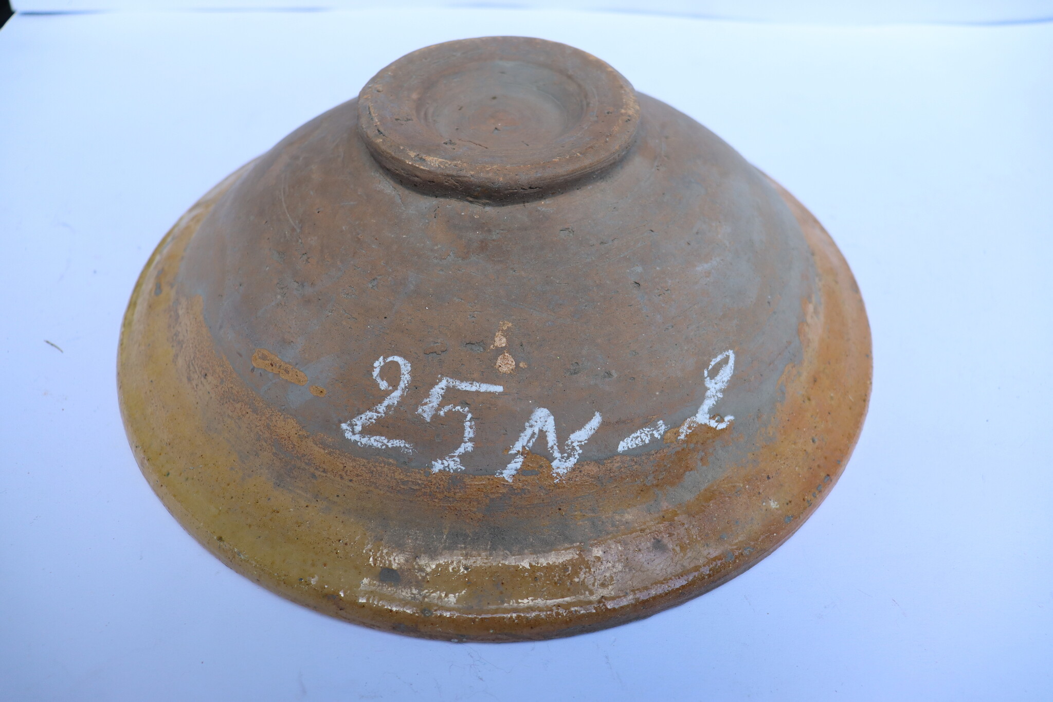 handmade Clay Bowls pottery bowl plate from Swat valley Pakistan south Afghanistan No:25N - 2