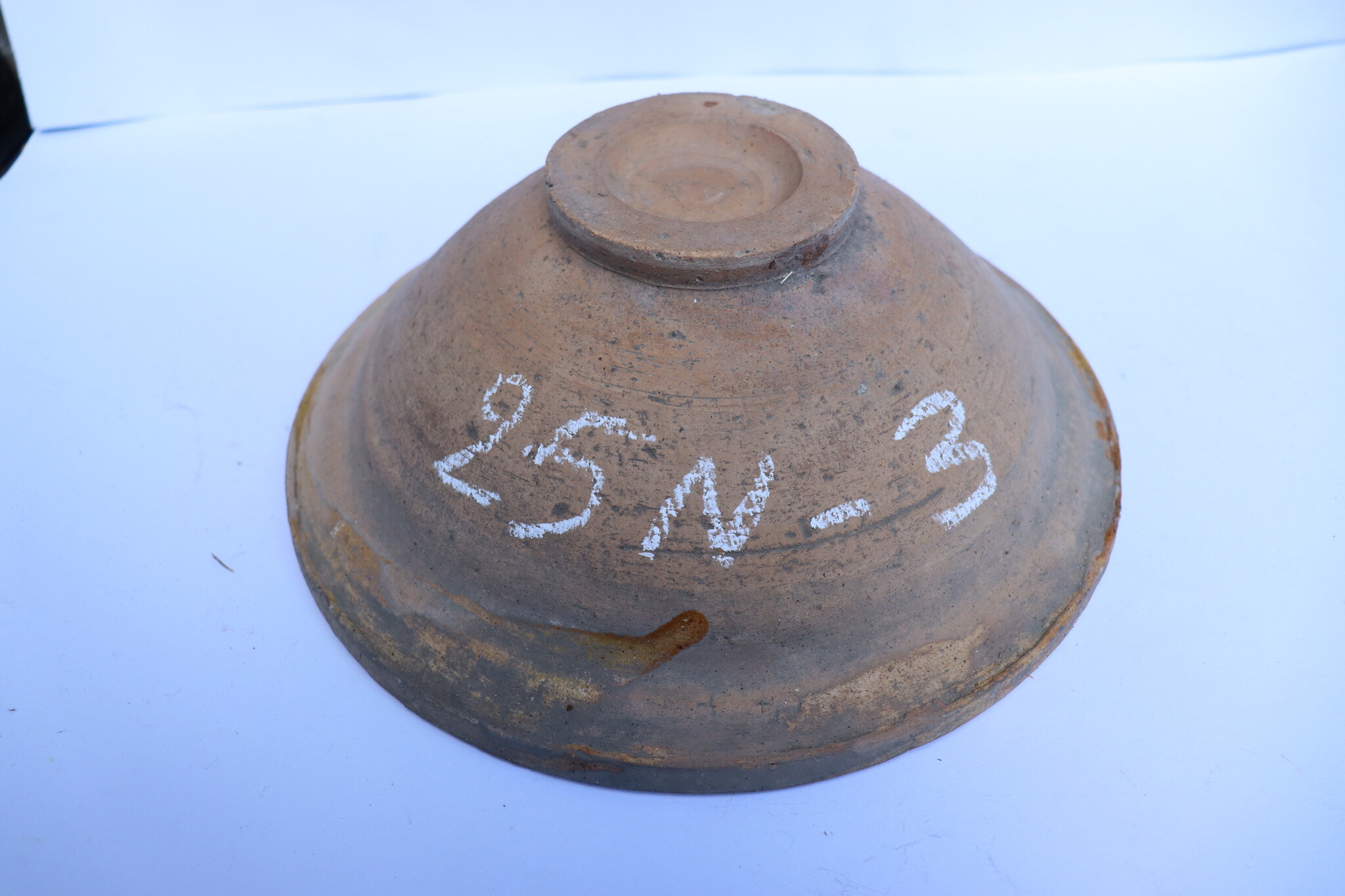 handmade Clay Bowls pottery bowl plate from Swat valley Pakistan south Afghanistan No:25N - 3