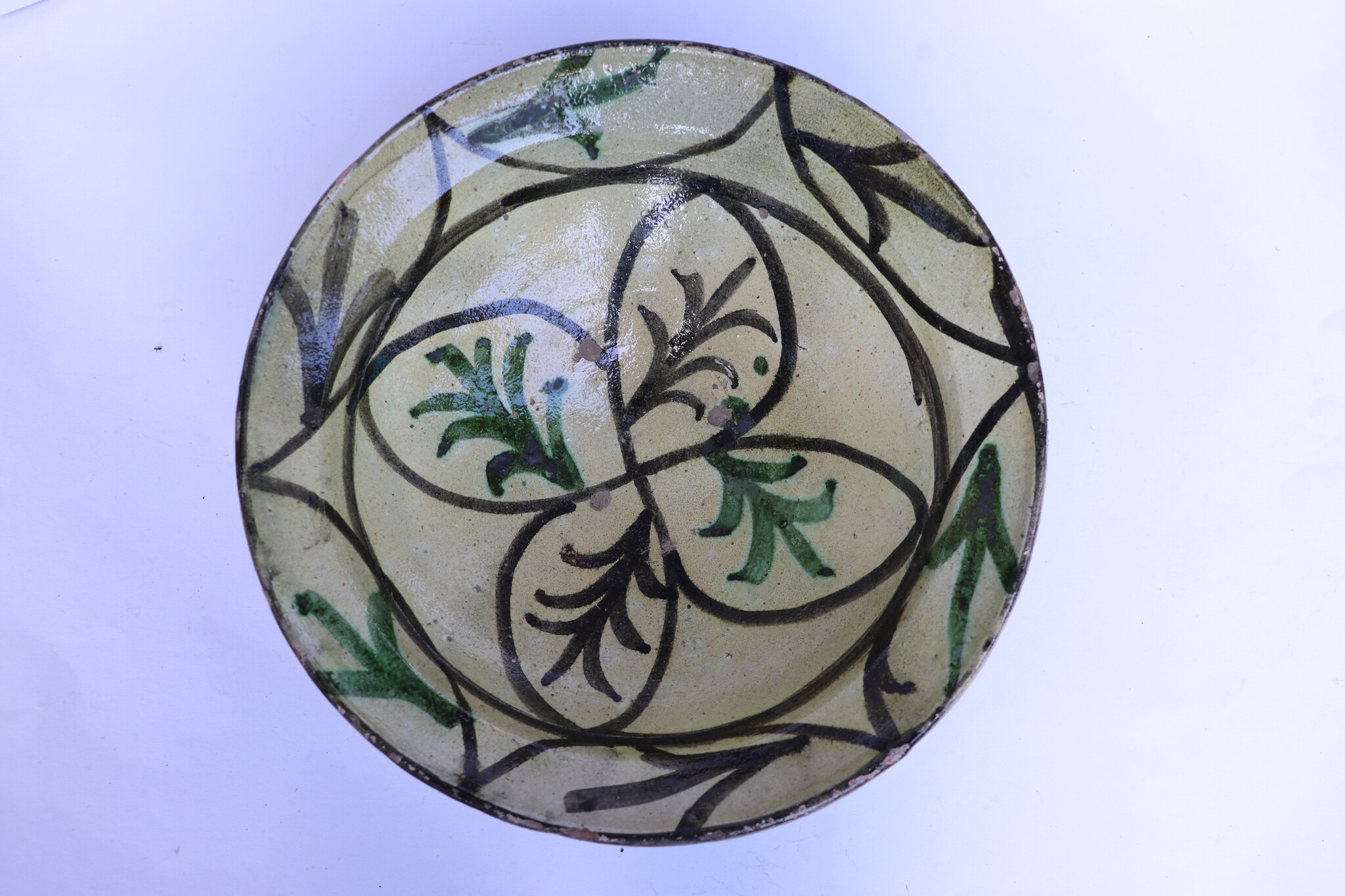 handmade Clay Bowls pottery bowl plate from Swat valley Pakistan south Afghanistan No:25N - 5