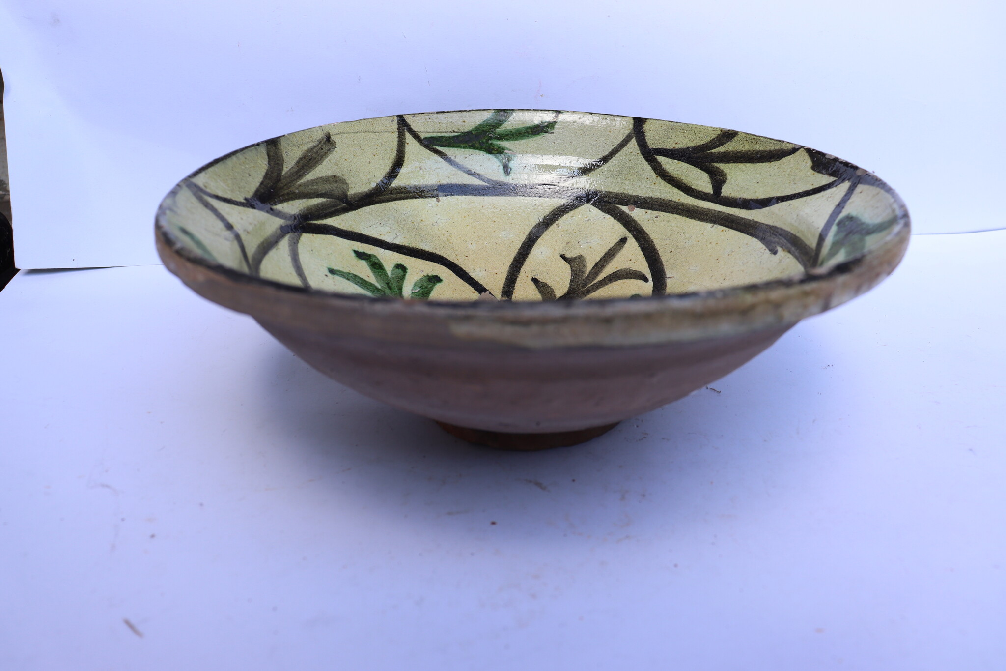 handmade Clay Bowls pottery bowl plate from Swat valley Pakistan south Afghanistan No:25N - 5