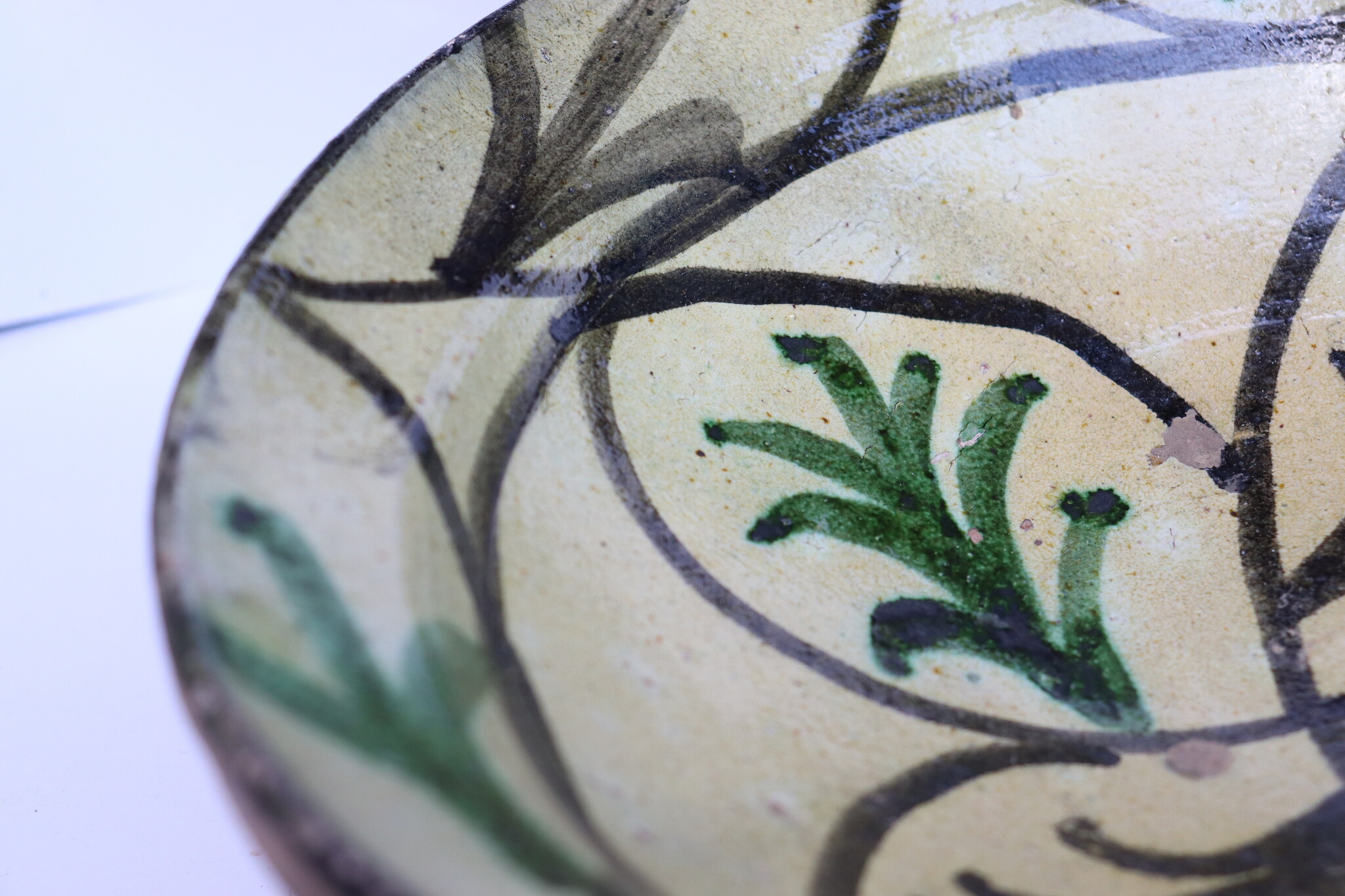 handmade Clay Bowls pottery bowl plate from Swat valley Pakistan south Afghanistan No:25N - 5