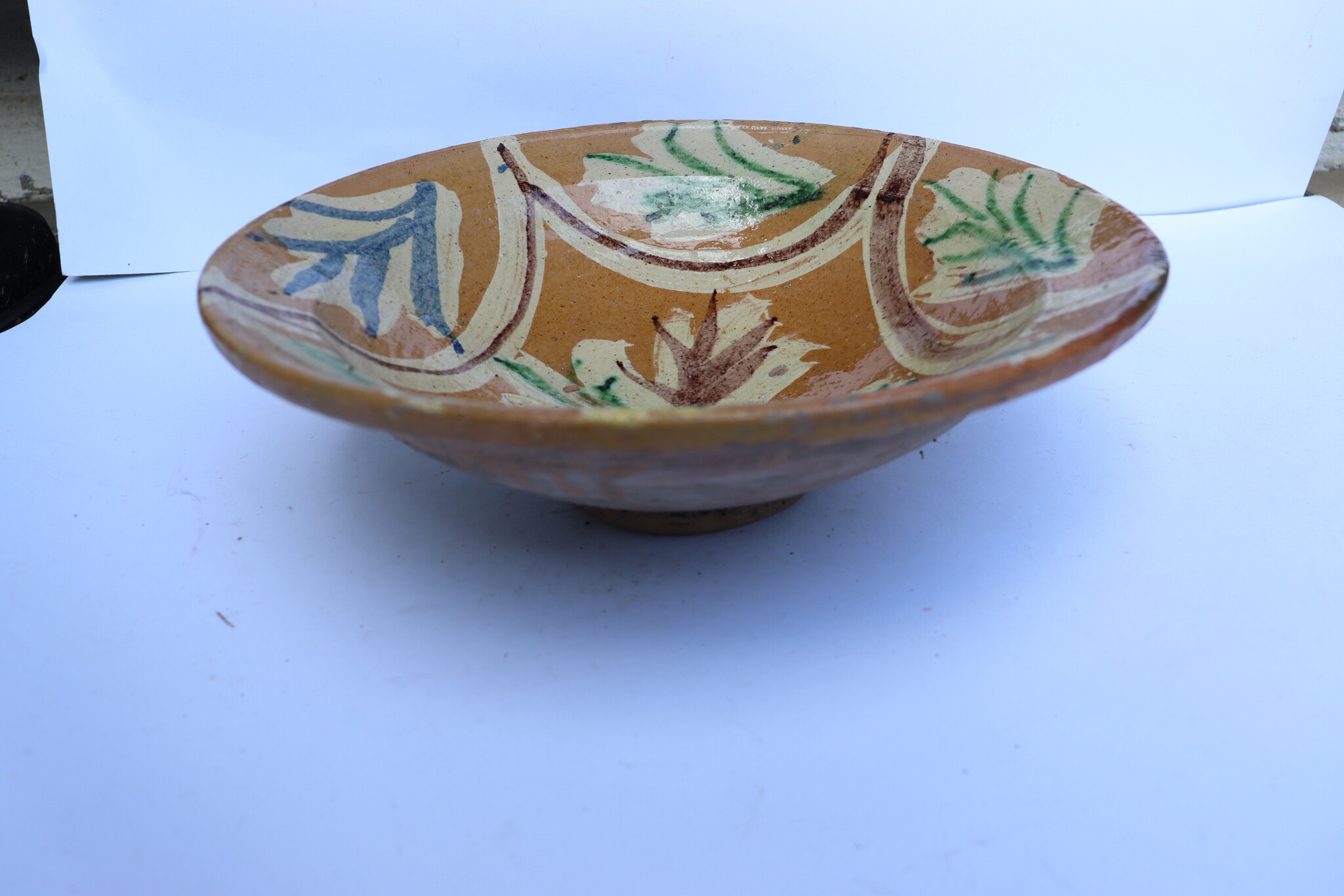 handmade Clay Bowls pottery bowl plate from Swat valley Pakistan south Afghanistan No:25N - 6