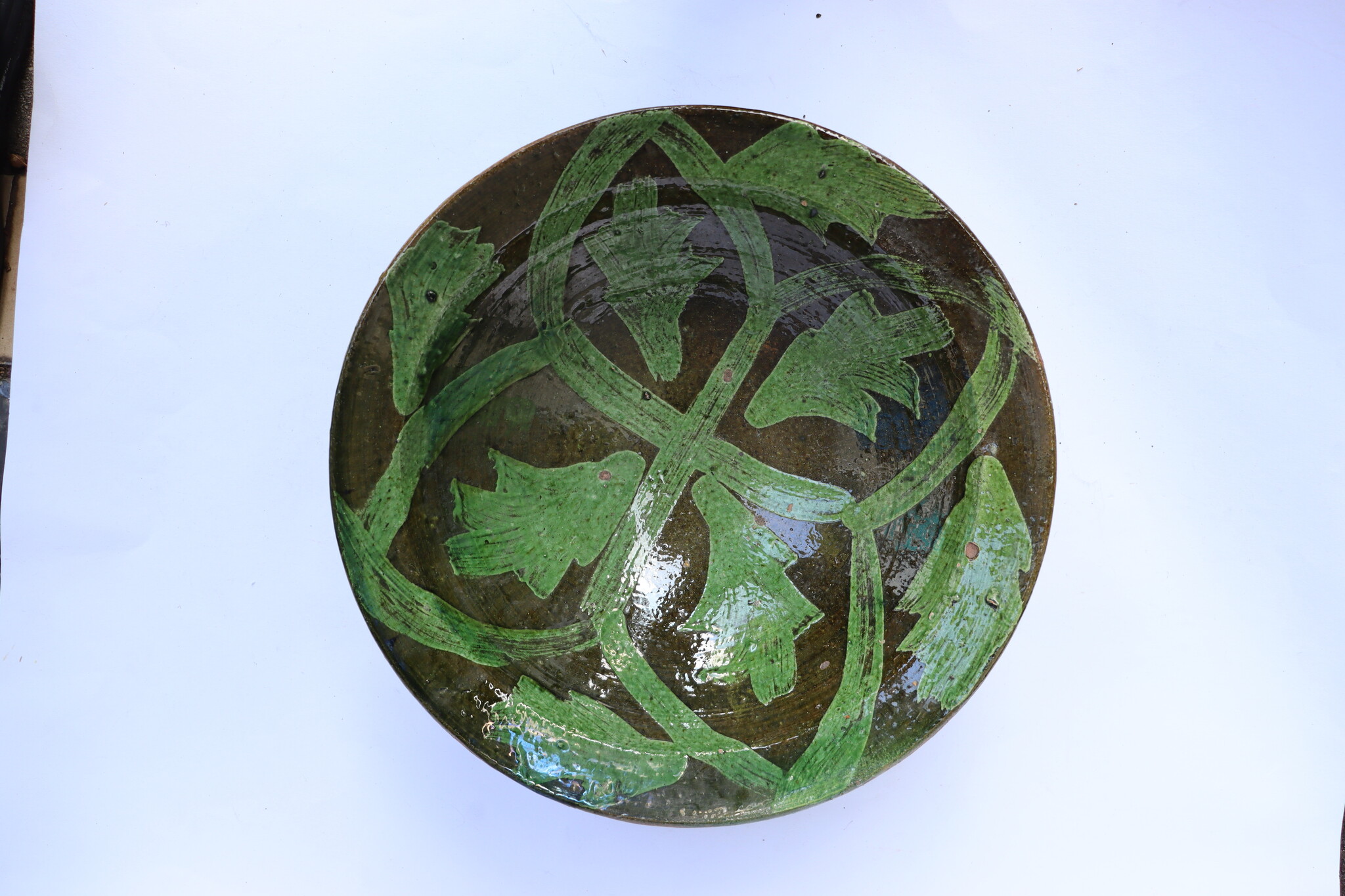 handmade Clay Bowls pottery bowl plate from Swat valley Pakistan south Afghanistan No:25N - 7