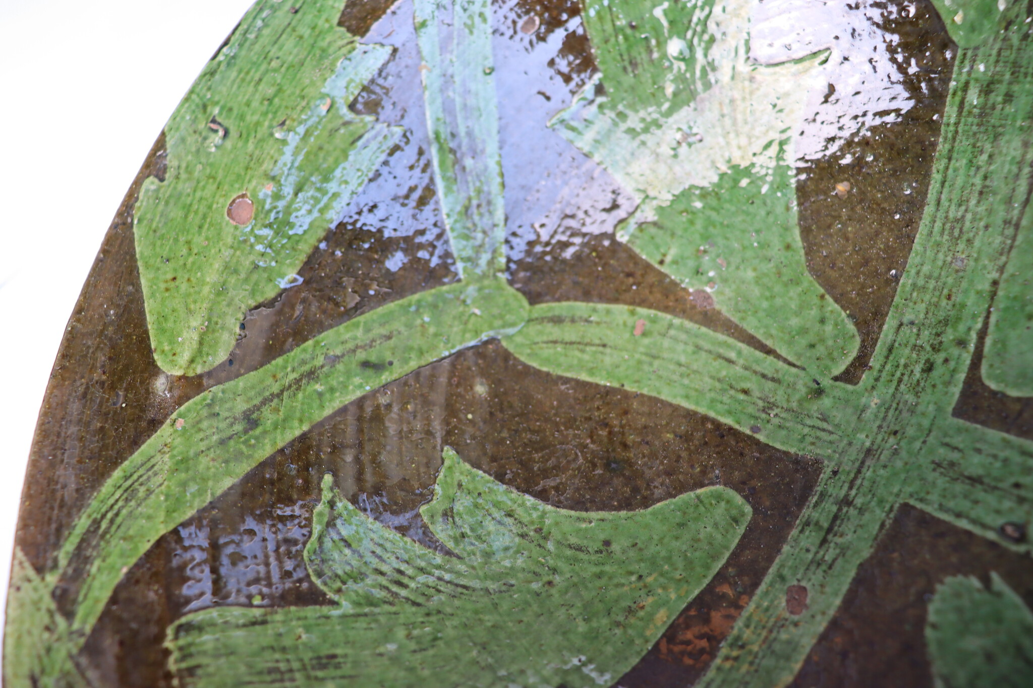 handmade Clay Bowls pottery bowl plate from Swat valley Pakistan south Afghanistan No:25N - 7