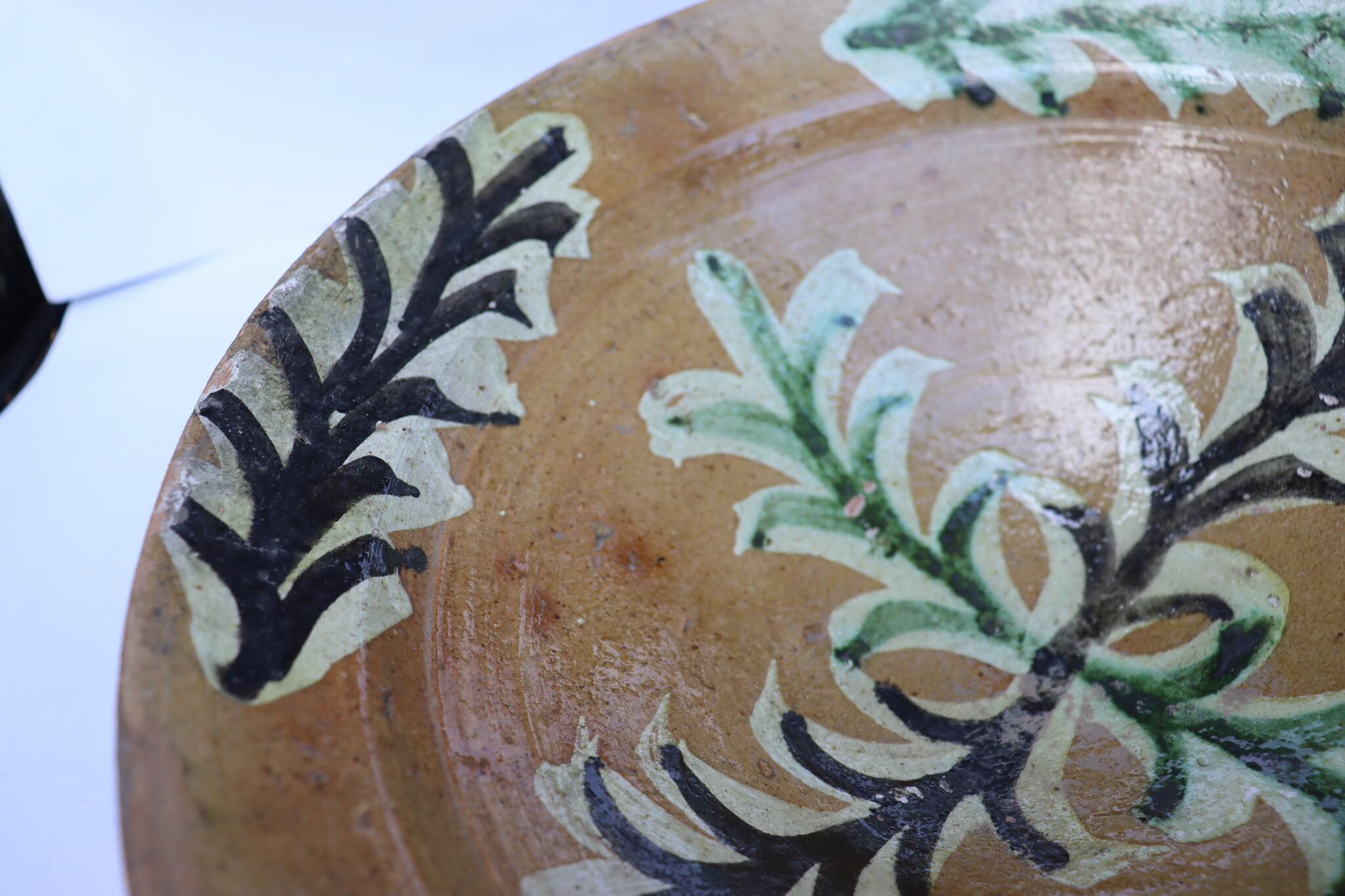 handmade Clay Bowls pottery bowl plate from Swat valley Pakistan south Afghanistan No:25N - 8