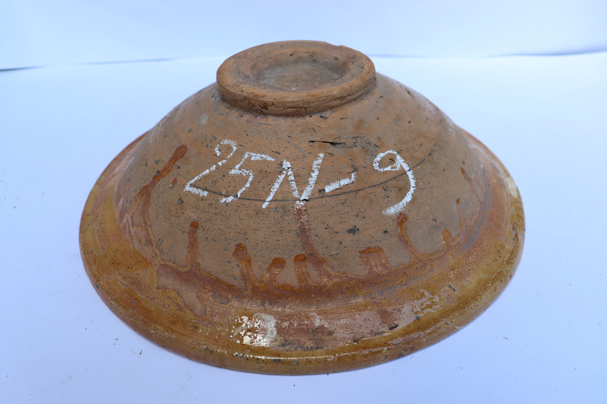 handmade Clay Bowls pottery bowl plate from Swat valley Pakistan south Afghanistan No:25N - 9