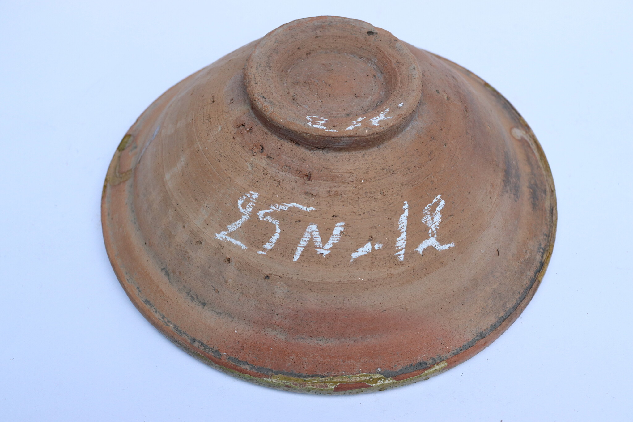 handgefertigt Keramik Teller aus Swat-Tal Pakistan und Südafghanistan 25N - 12