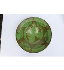 handgefertigt Keramik Teller aus Swat-Tal Pakistan und Südafghanistan 25N - 14