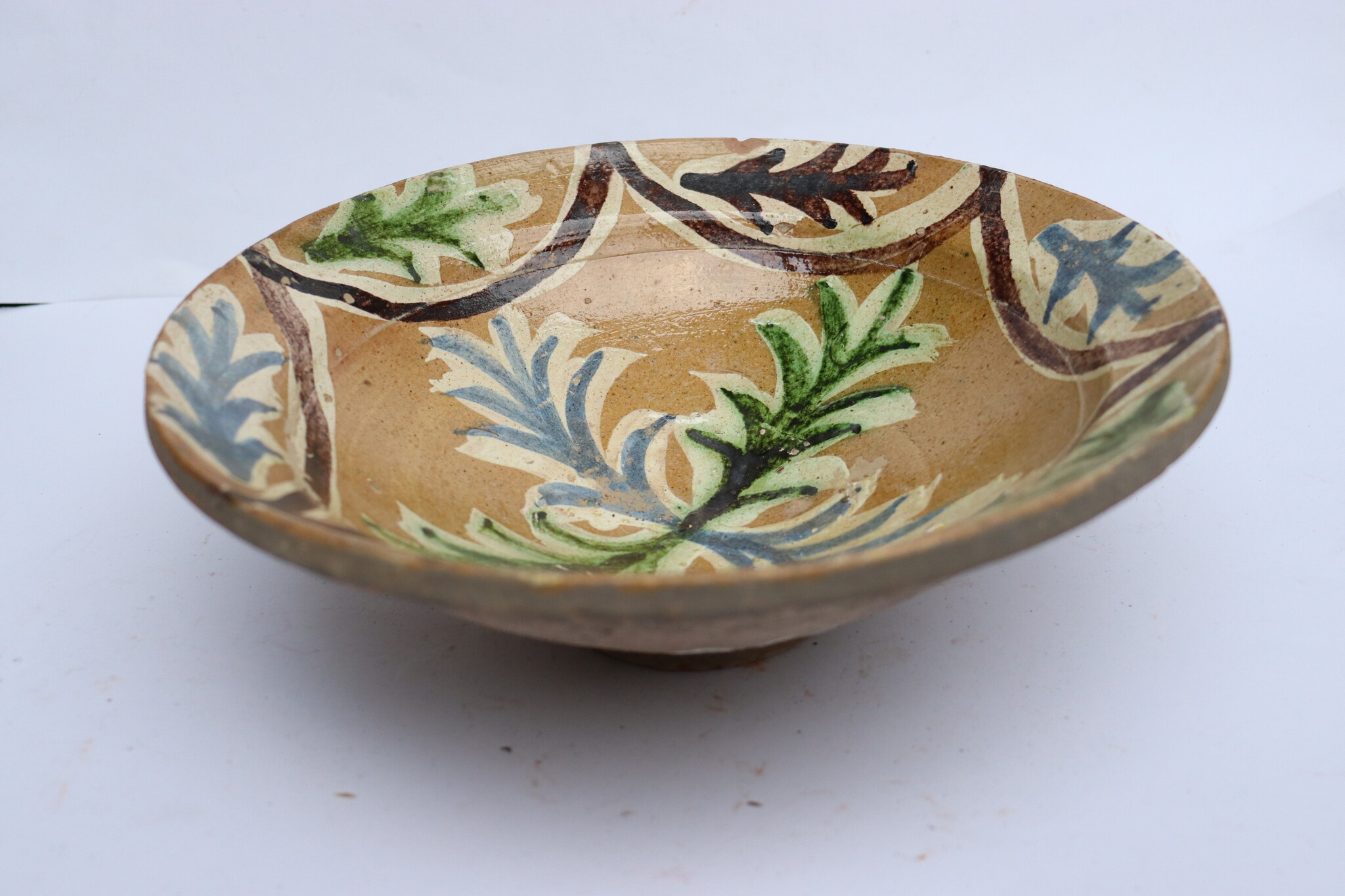 handmade Clay Bowls pottery bowl plate from Swat valley Pakistan south Afghanistan No:25N - 16