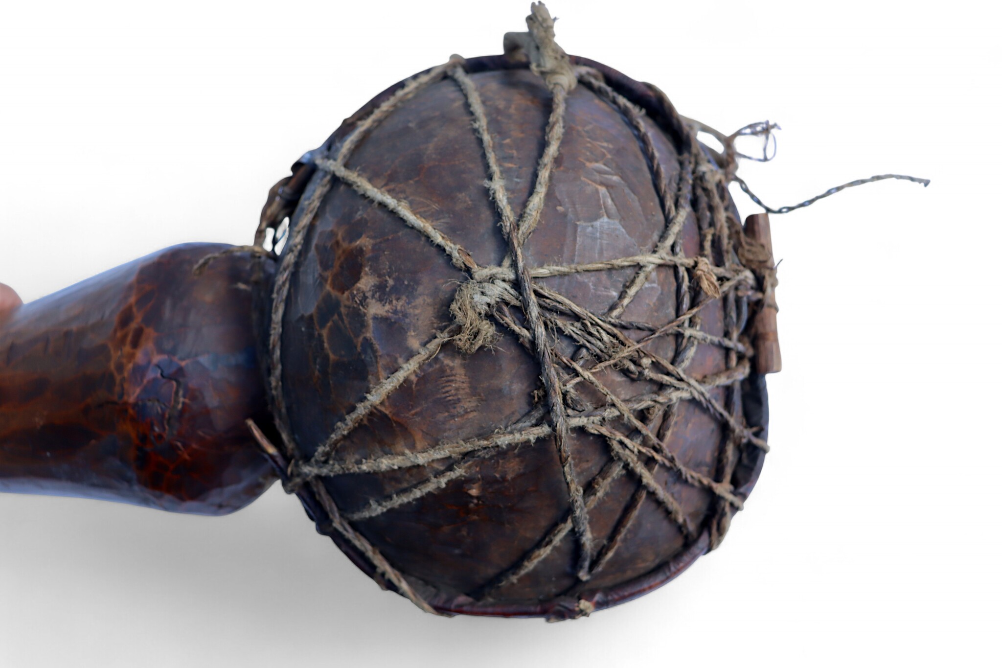 19th C. Antique Tibetan Tungna musical instruments Wooden Himalayan regions, particularly Nepal Tibet Sikkim Bhutan String Instrument