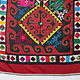 198x115 cm Antik Reich bestickte Lakai Stickerei Patchwork Wandbehang   Nr: eb25/1
