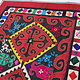 198x115 cm Antik Reich bestickte Lakai Stickerei Patchwork Wandbehang   Nr: eb25/1