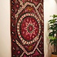220x135 cm Hand Embroidered suzani from Uzbekistan.Tablecloth, Wall hanging, Bedspread,Bedcover No.eb25/1