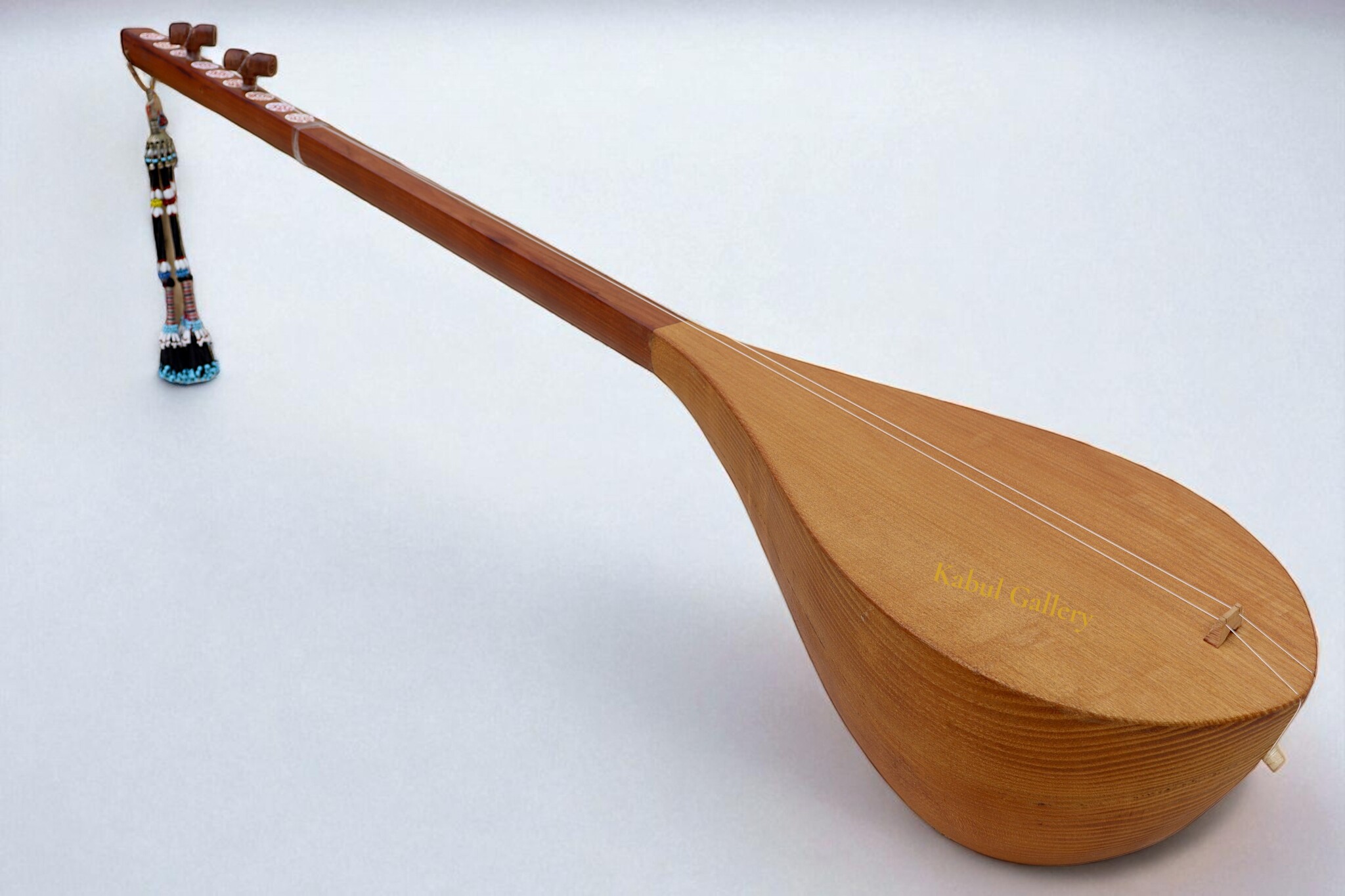 Exotic Traditional Folk Musical Instrument From Northern Afghanistan Samangan Dotar Afghan Dambora Dombra Dutar دمبوره استا نبی سمنگانی Nr-25W