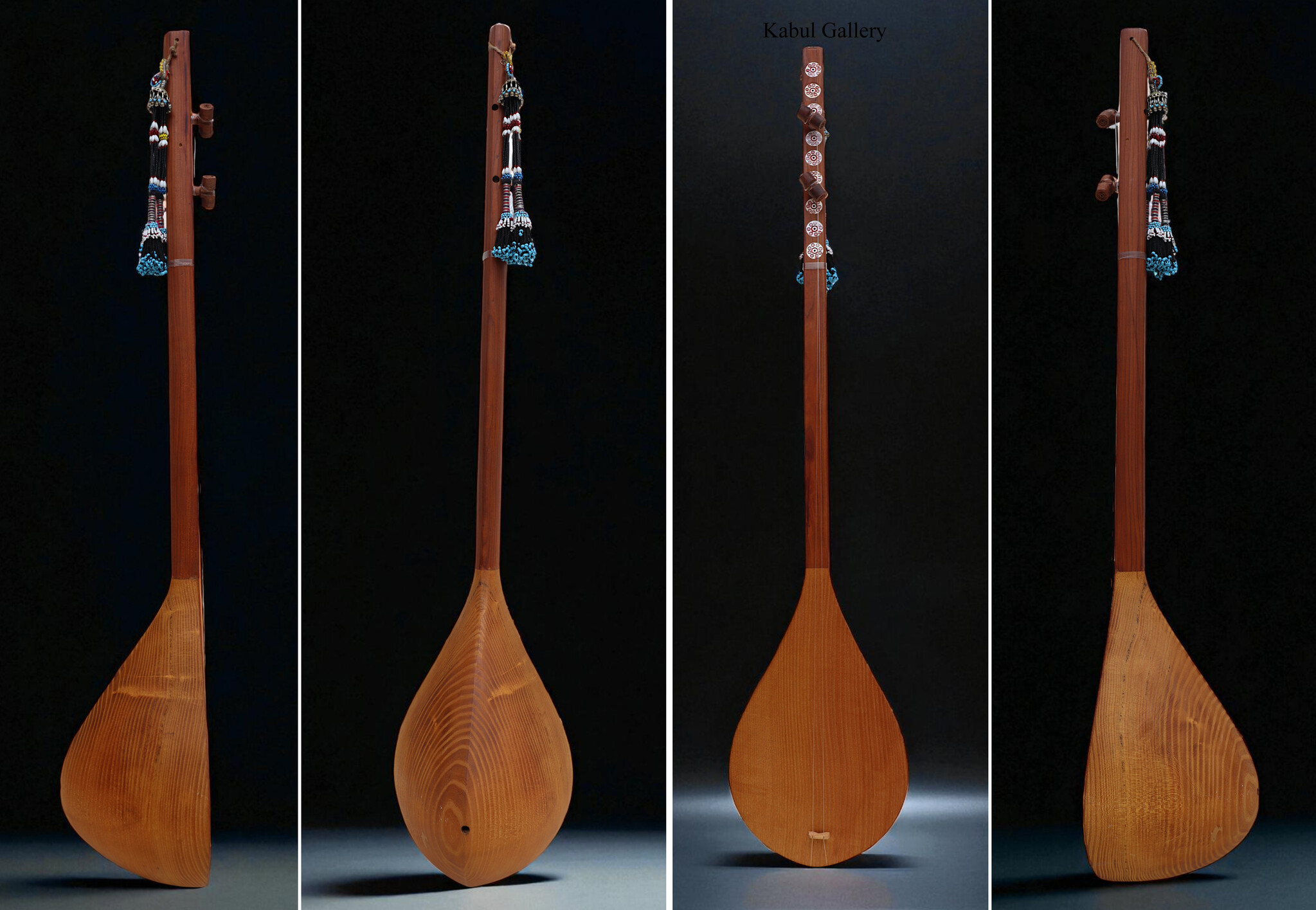 exotische traditionelle Volksmusikinstrument aus Nord Afghanistan samangan Dotar Afghan dambora Dombra dutar دمبوره استا نبی سمنگانی Nr-25B